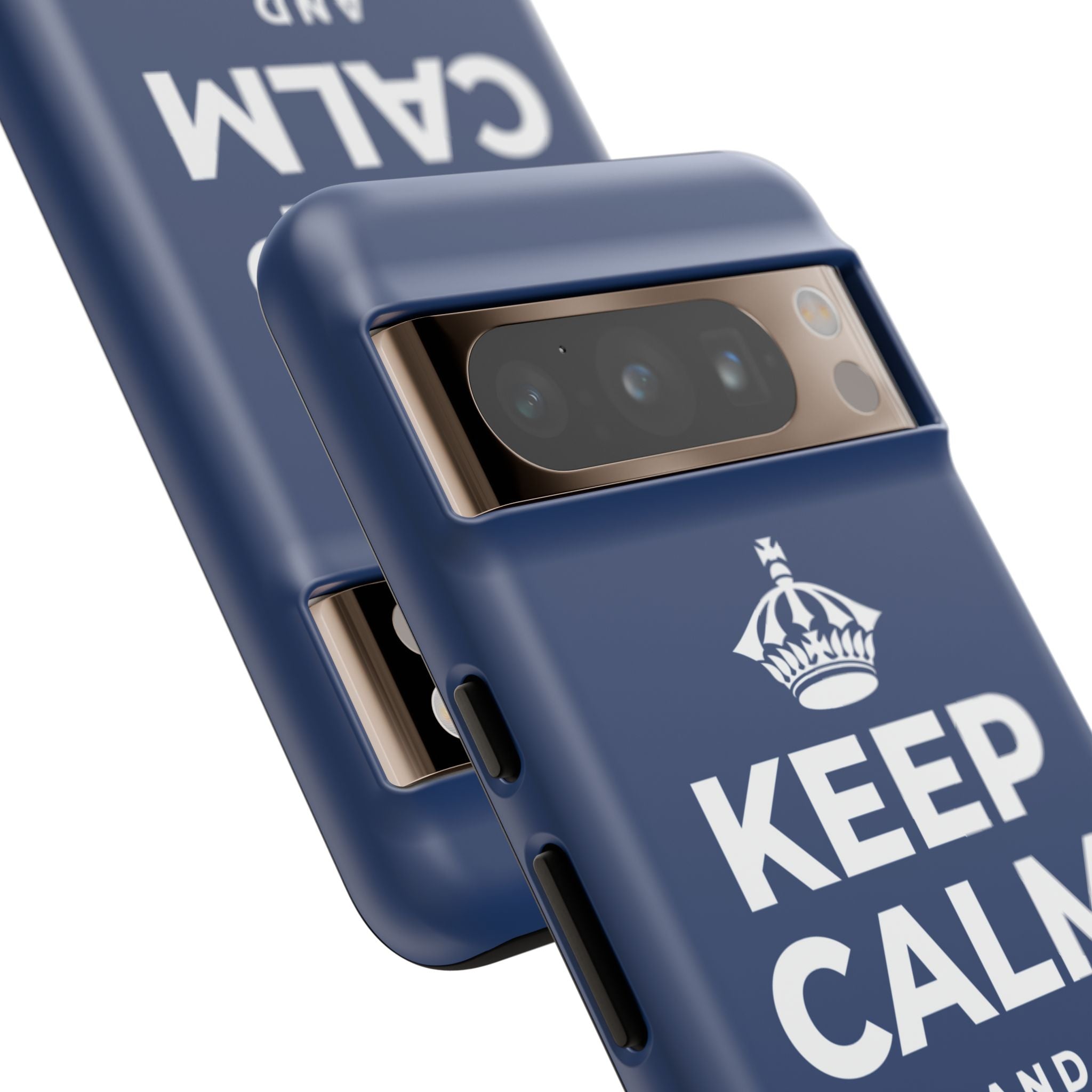 KEEP CALM AND JUST BE Phone Case