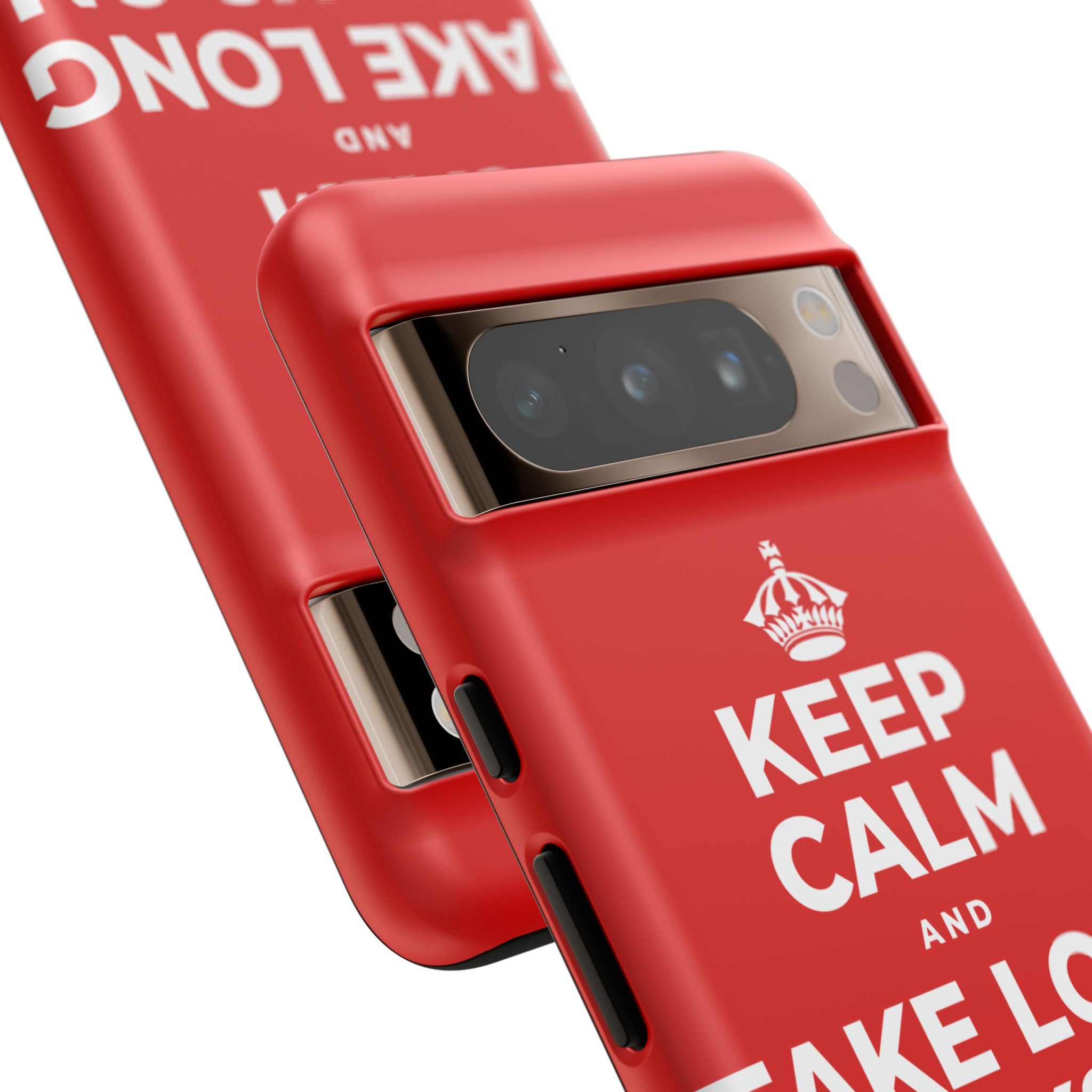 KEEP CALM AND TAKE LONG WALKS ON THE BEACH Phone Case