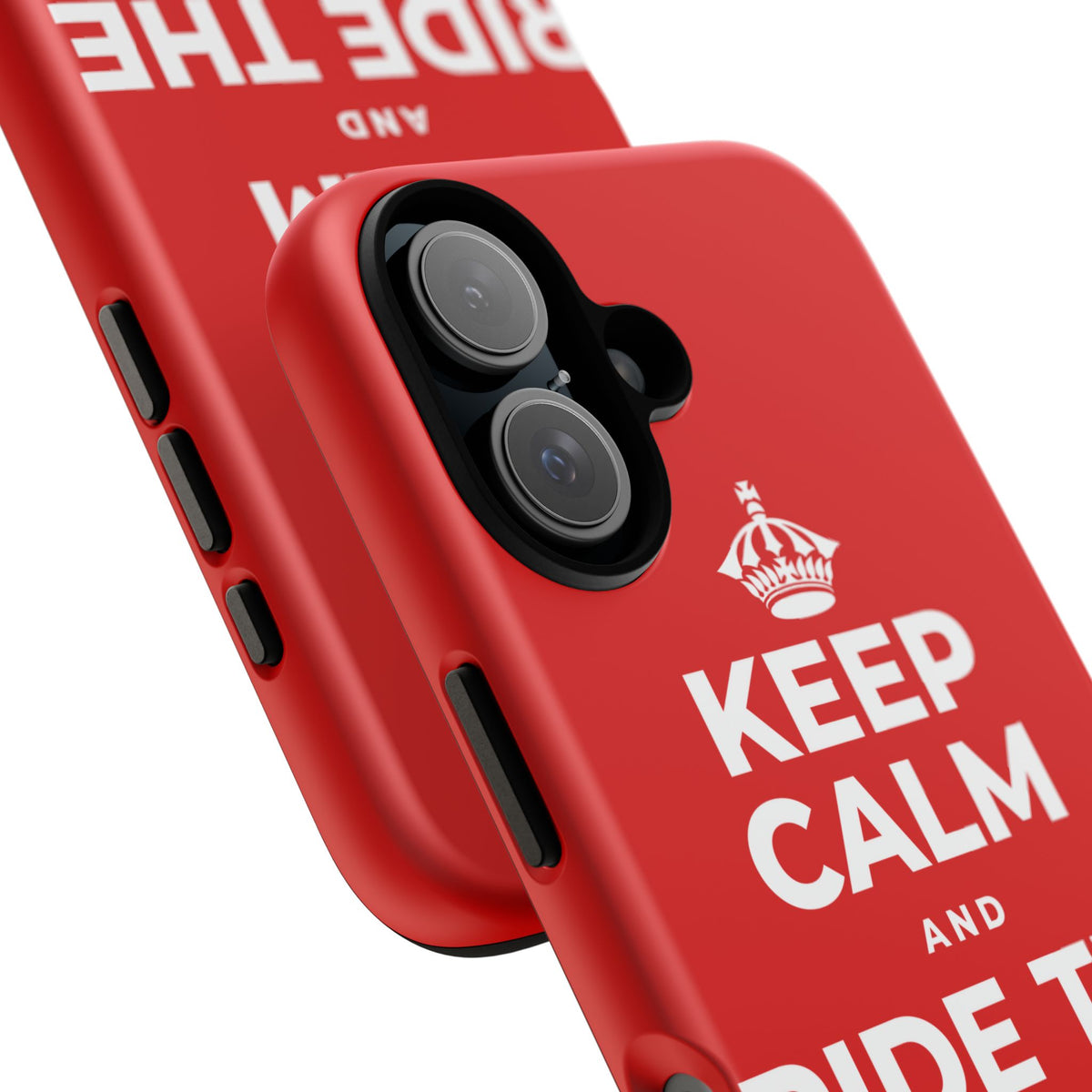KEEP CALM AND RIDE THE GOOD WAVE Phone Case