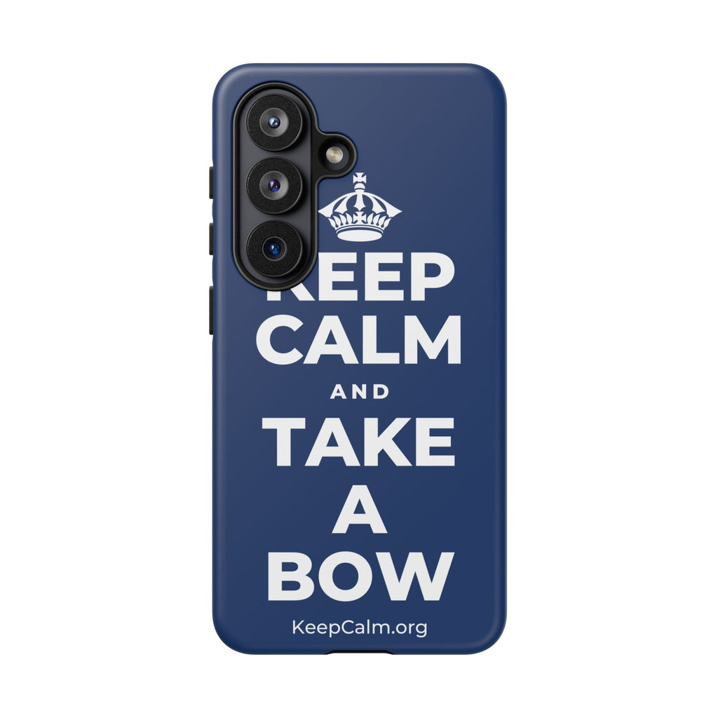 KEEP CALM AND TAKE A BOW Phone Case