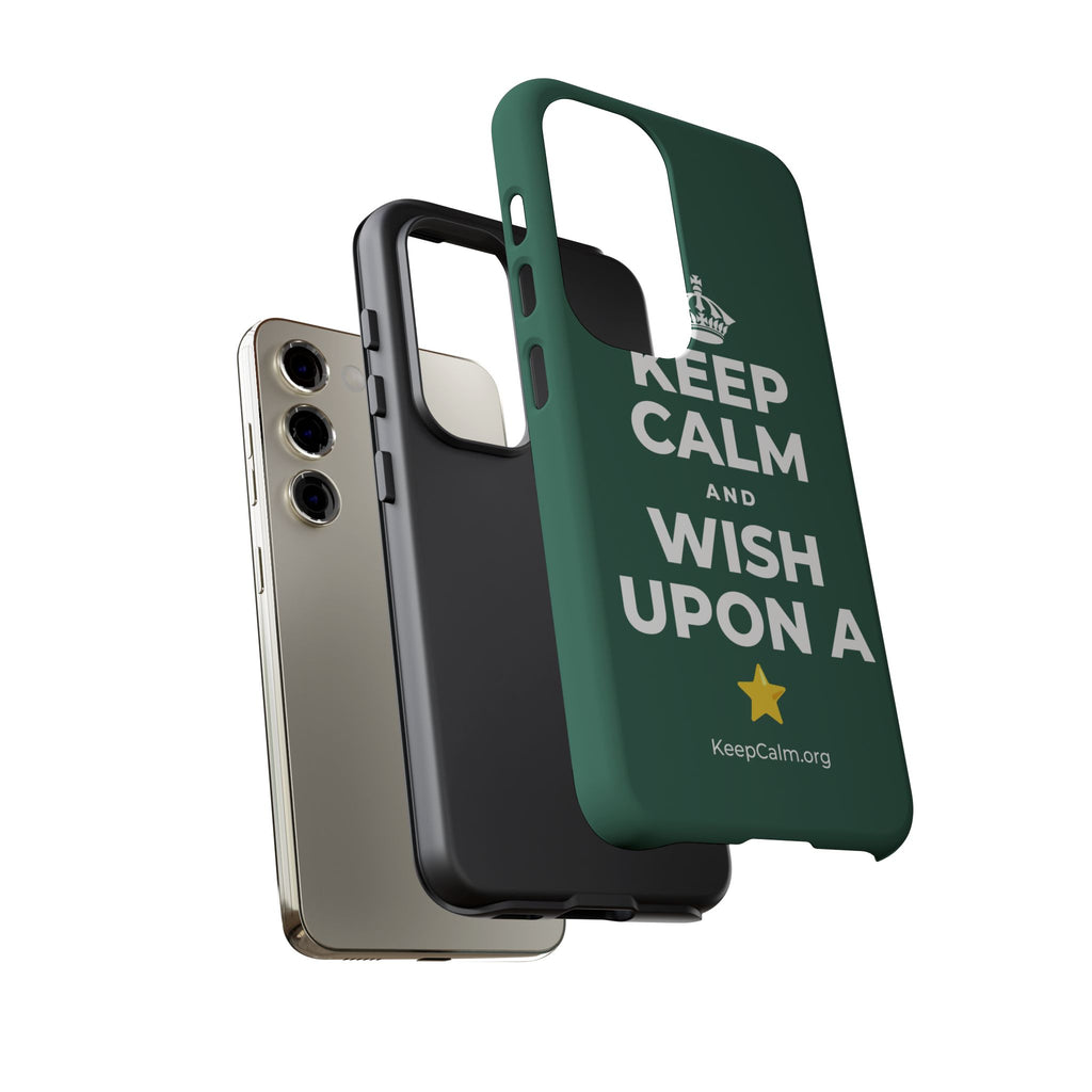 KEEP CALM AND WISH UPON A ⭐ Phone Case