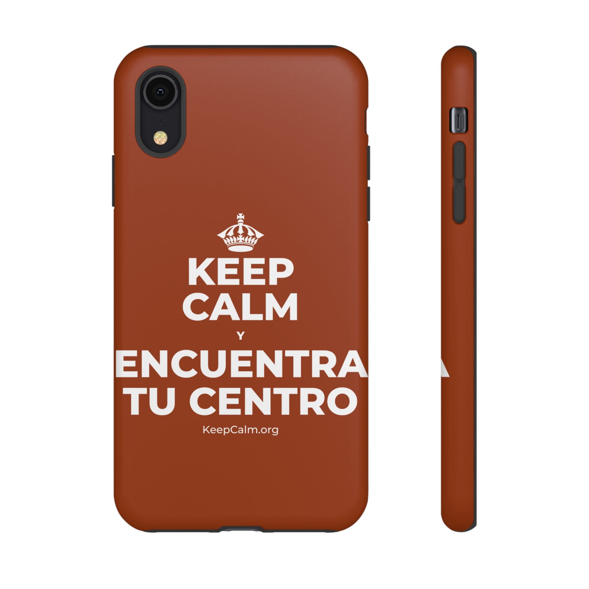 KEEP CALM Y ENCUENTRA TU CENTRO Phone Case