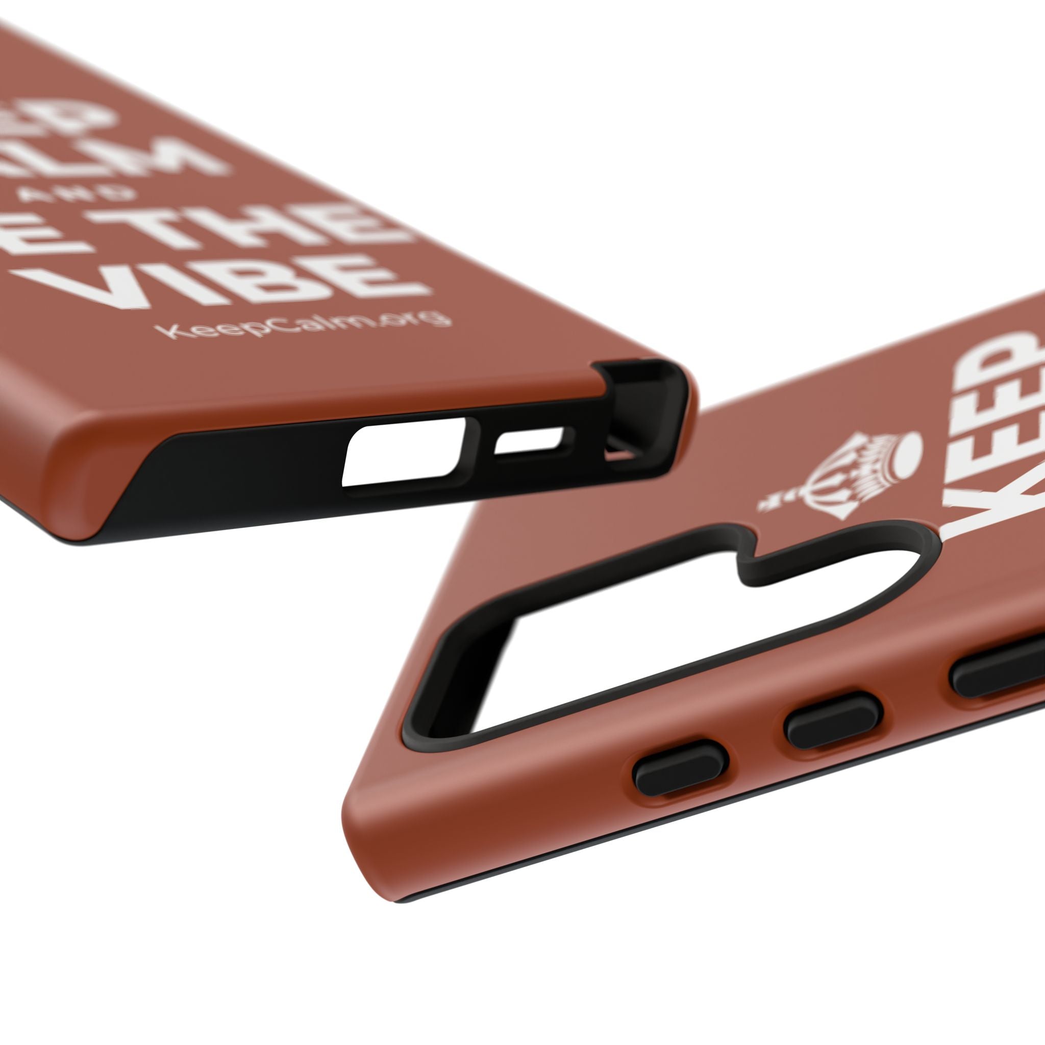 KEEP CALM AND BE THE VIBE Phone Case
