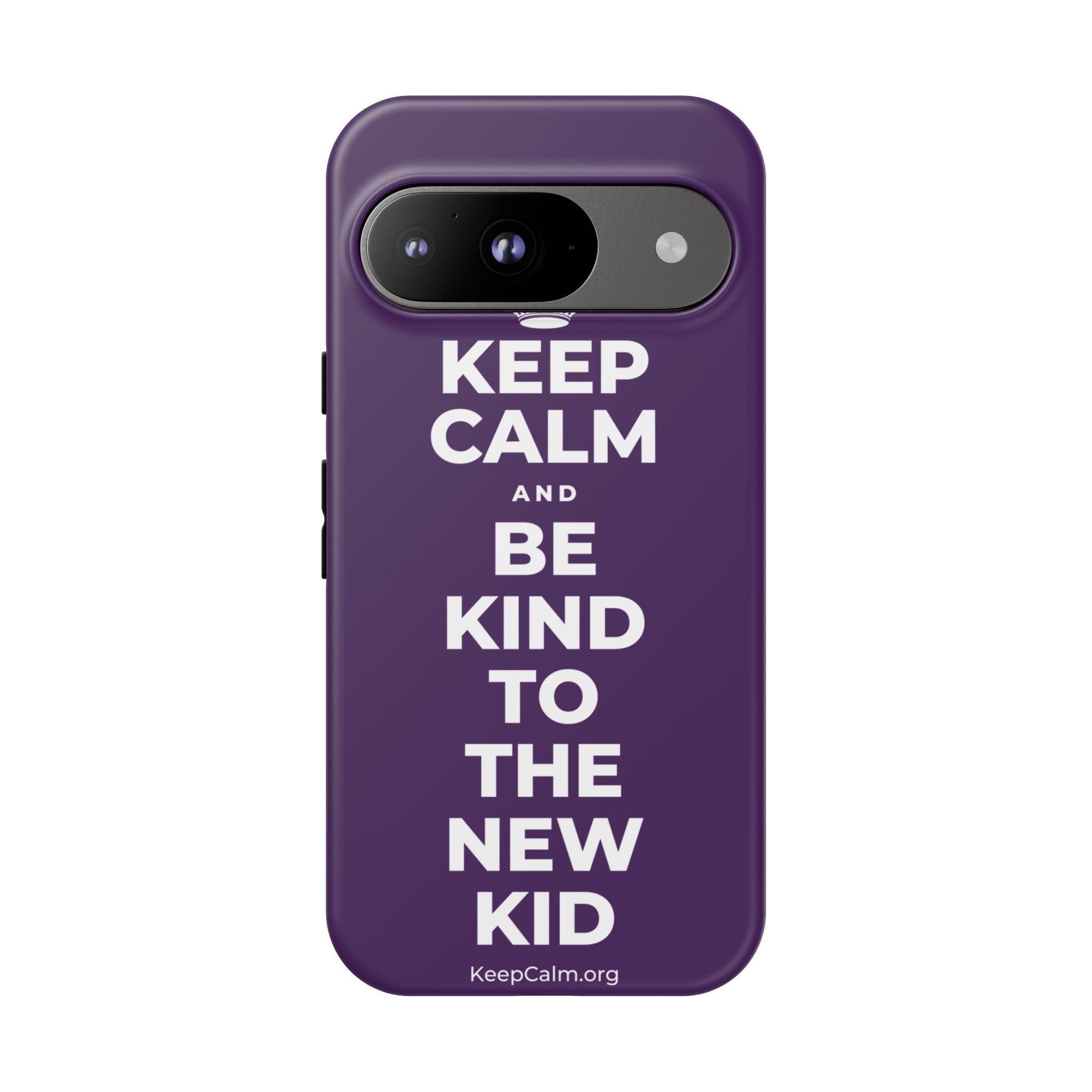 KEEP CALM AND BE KIND TO THE NEW KID Phone Case