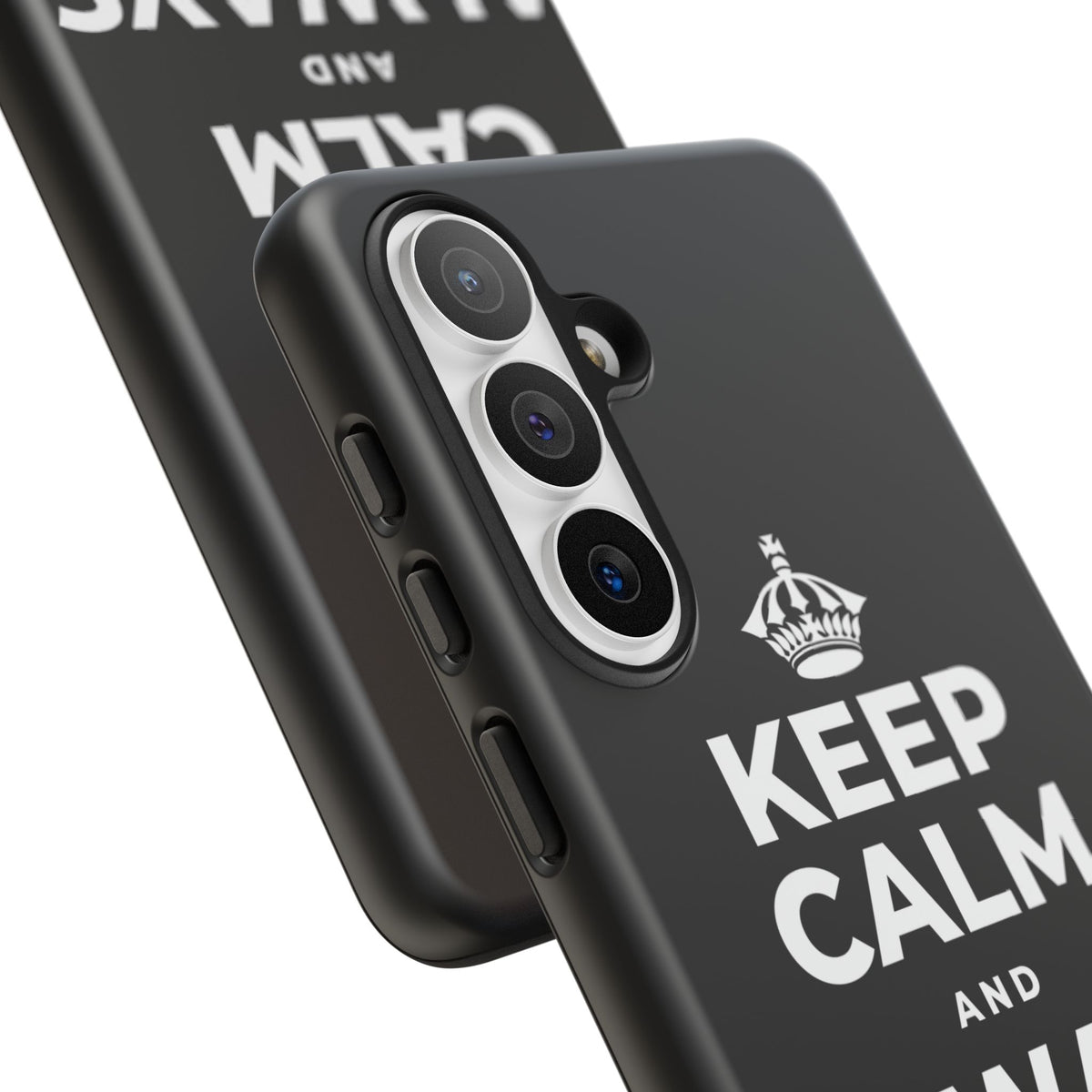KEEP CALM AND ALWAYS BE 🦇MAN Phone Case