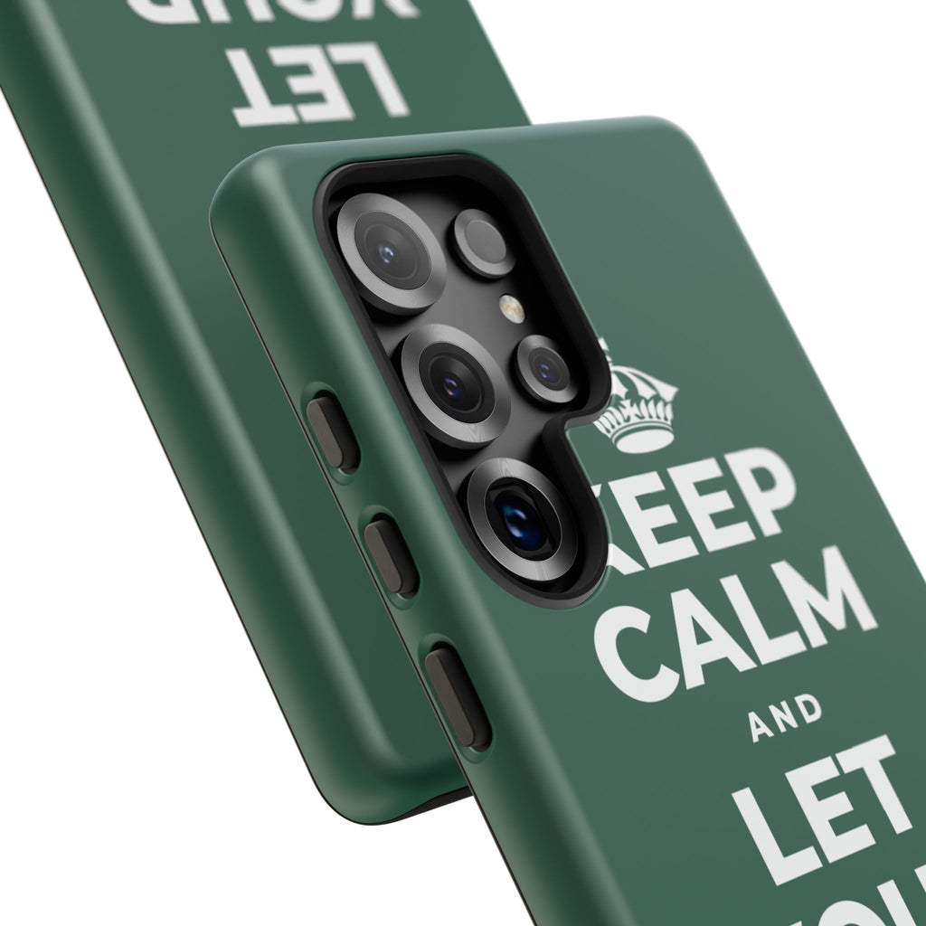 KEEP CALM AND LET YOUR JAW RELAX Phone Case
