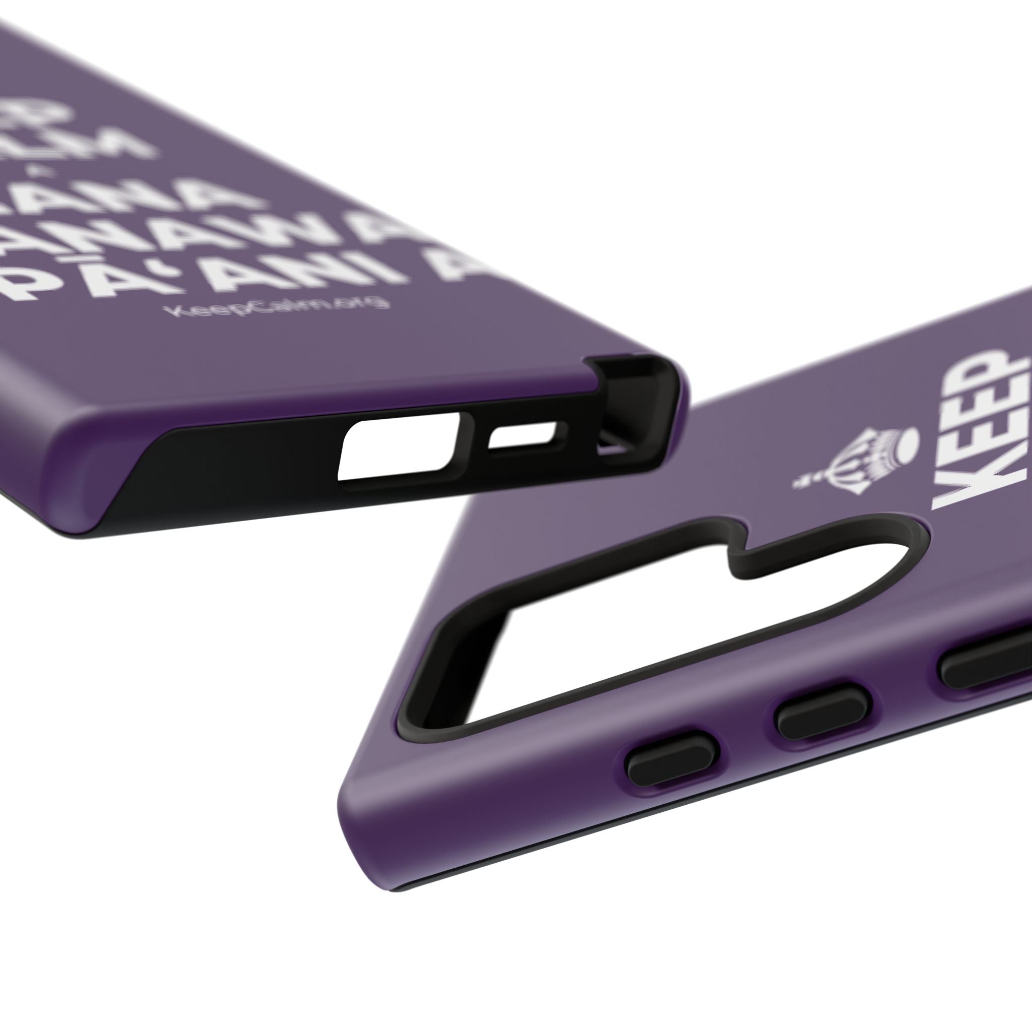 KEEP CALM A HANA MANAWA E PĀʻANI AI Phone Case