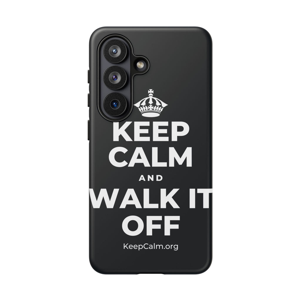KEEP CALM AND WALK IT OFF Phone Case (Dark)