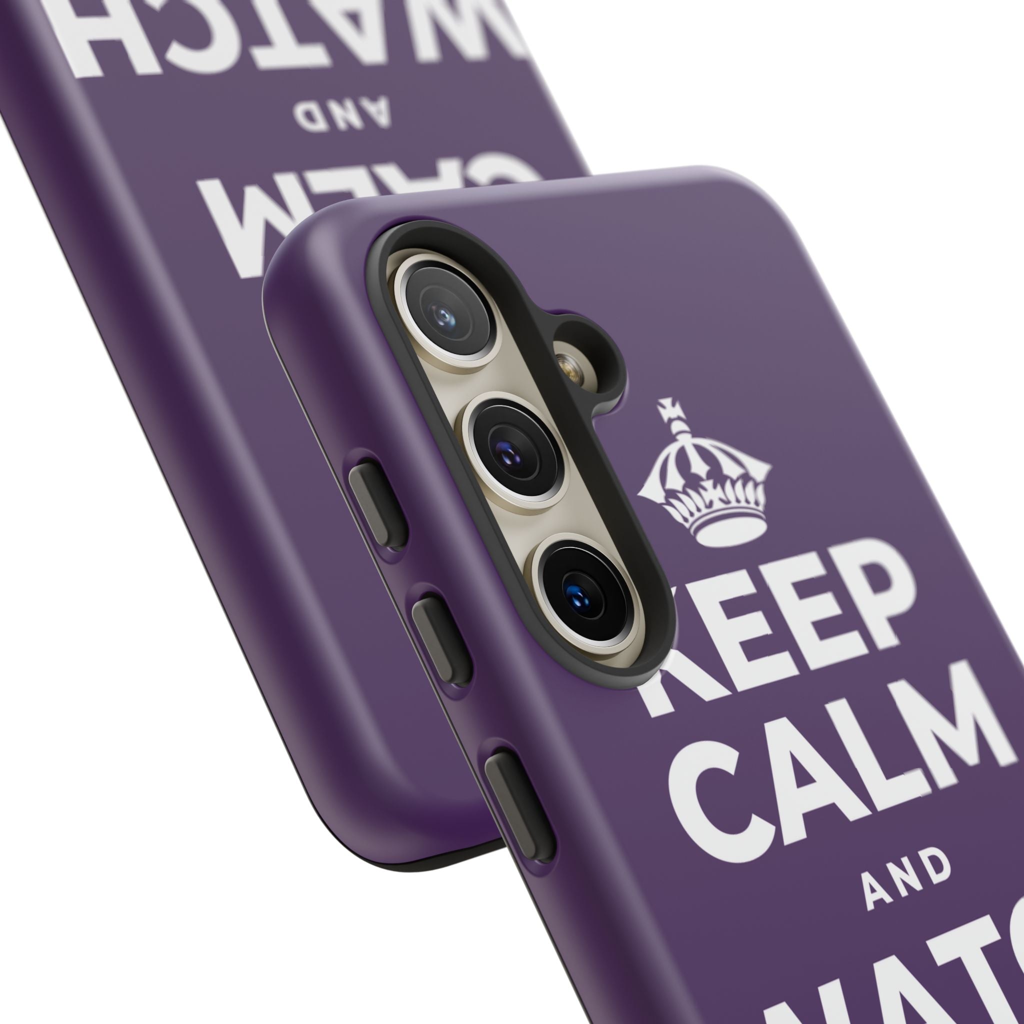 KEEP CALM AND WATCH THE CLOUDS Phone Case