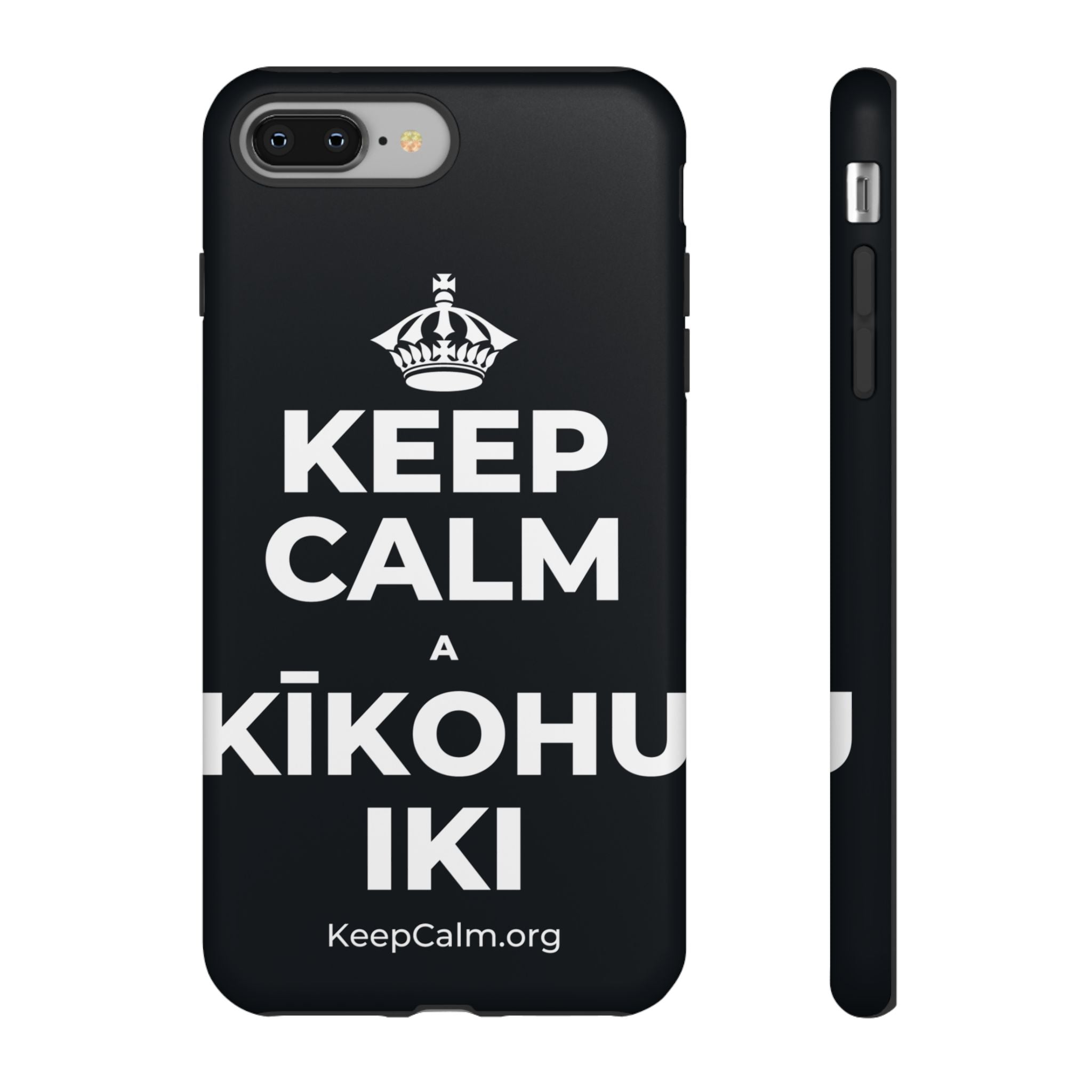 KEEP CALM A KĪKOHU IKI Phone Case (Dark)