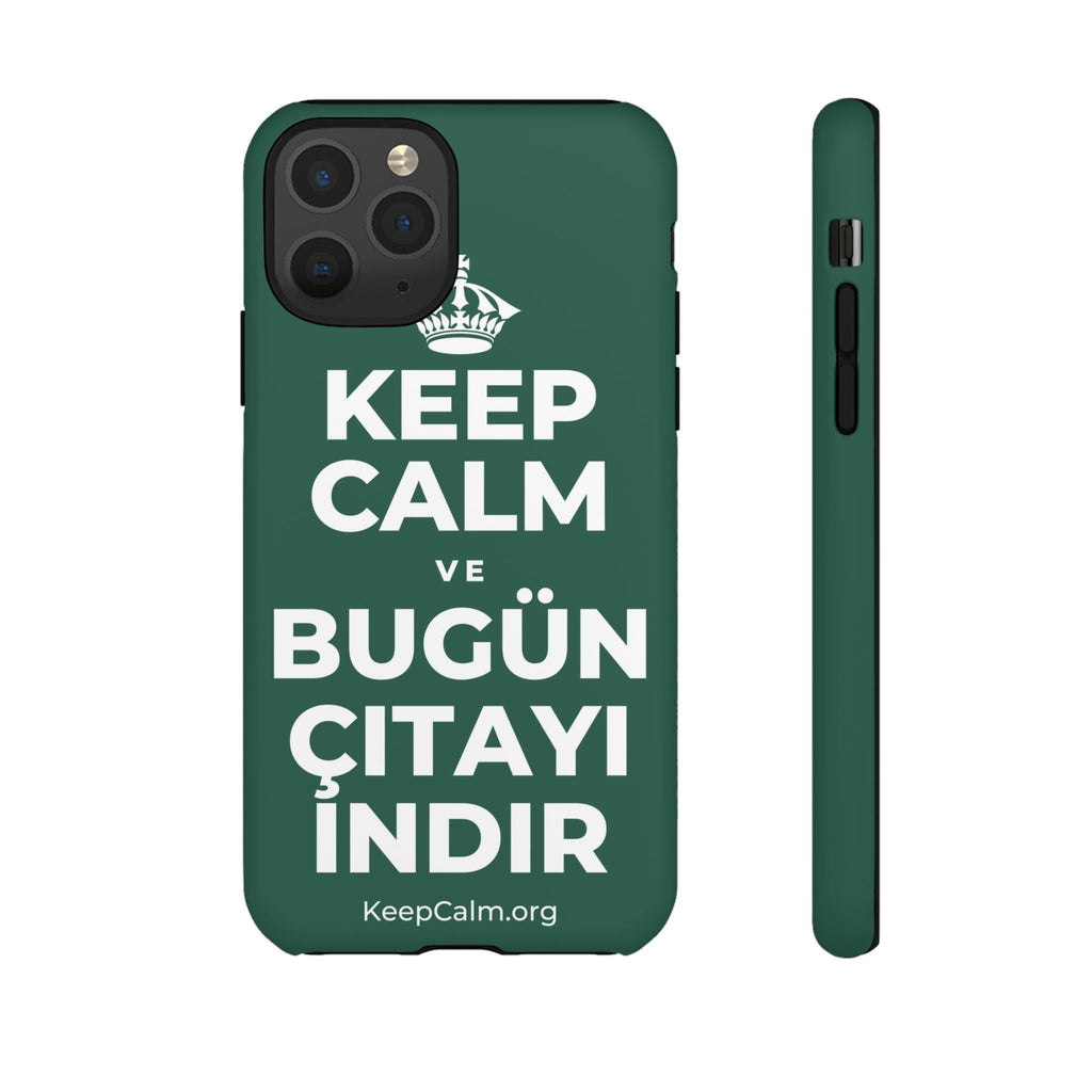 KEEP CALM VE BUGÜN ÇITAYI INDIR Phone Case