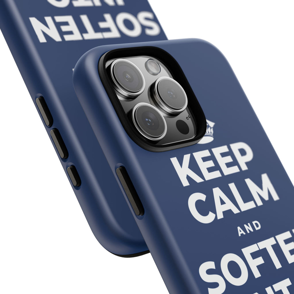 KEEP CALM AND SOFTEN INTO THE PILLOW Phone Case