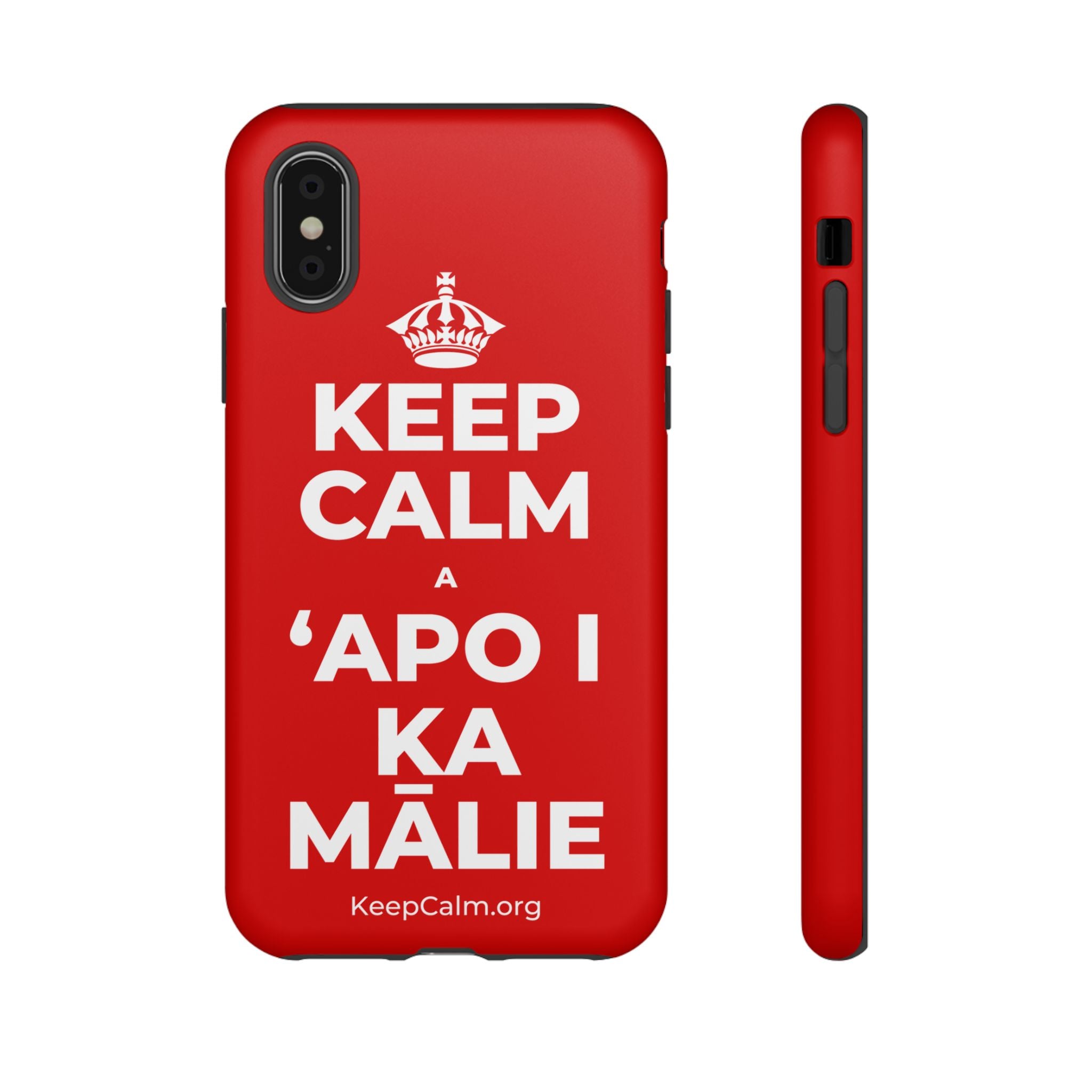 KEEP CALM A ʻAPO I KA MĀLIE Phone Case