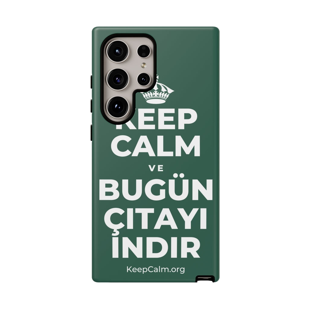 KEEP CALM VE BUGÜN ÇITAYI INDIR Phone Case