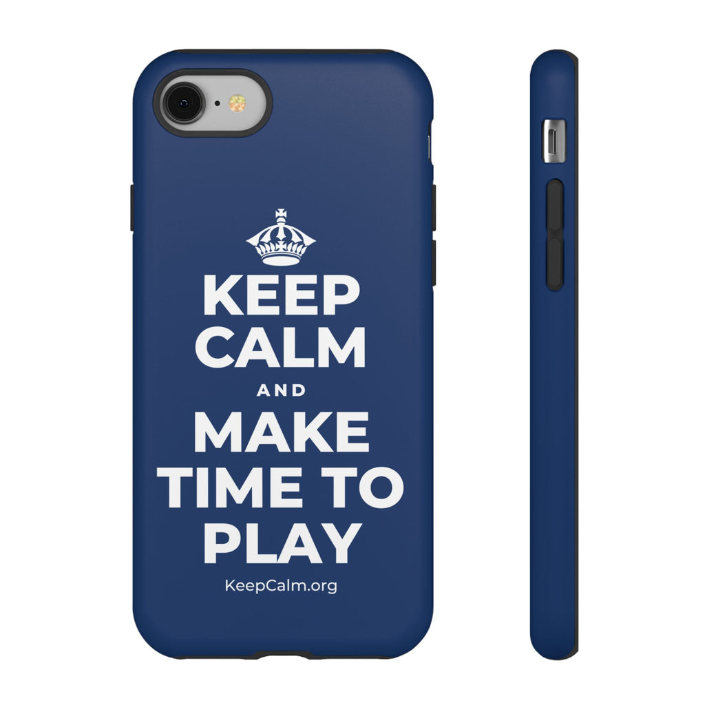 KEEP CALM AND MAKE TIME TO PLAY Phone Case