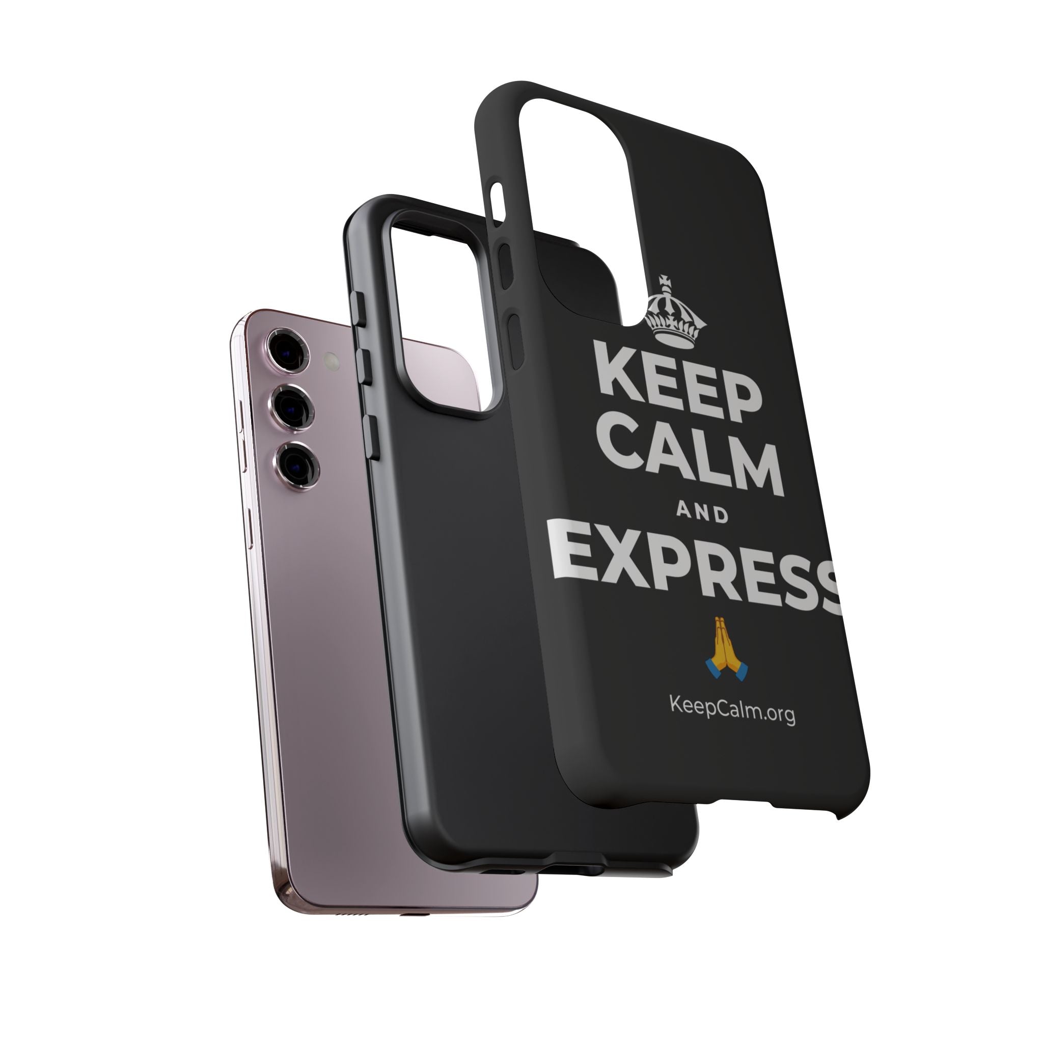 KEEP CALM AND EXPRESS 🙏 Phone Case