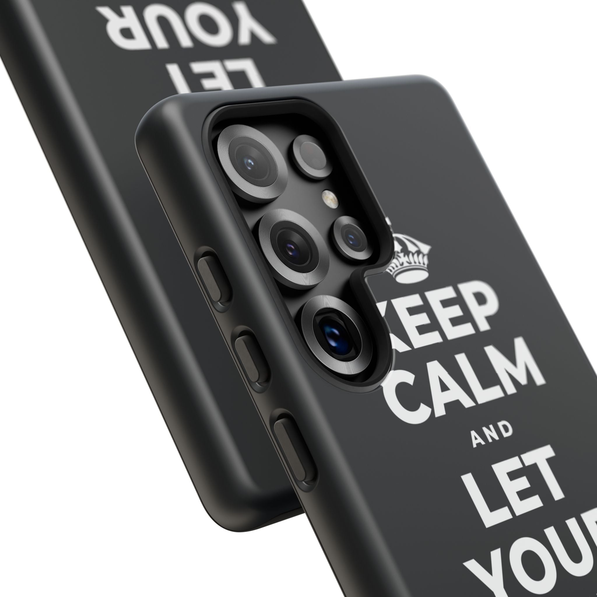 KEEP CALM AND LET YOUR FEELINGS MAKE SENSE Phone Case (Dark)