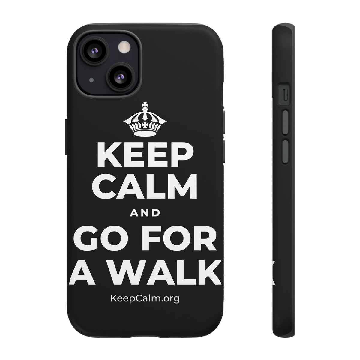 KEEP CALM AND GO FOR A WALK Phone Case