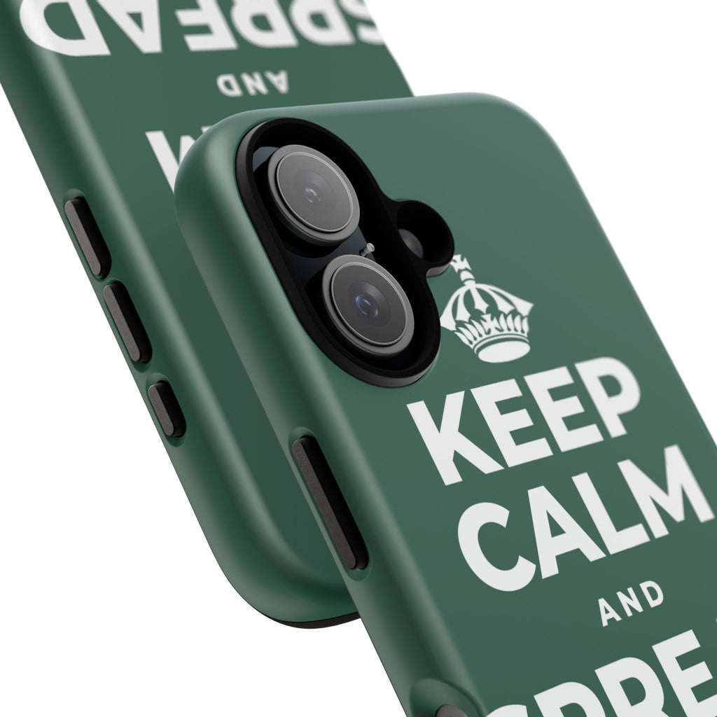 KEEP CALM AND SPREAD SOME JOY Phone Case