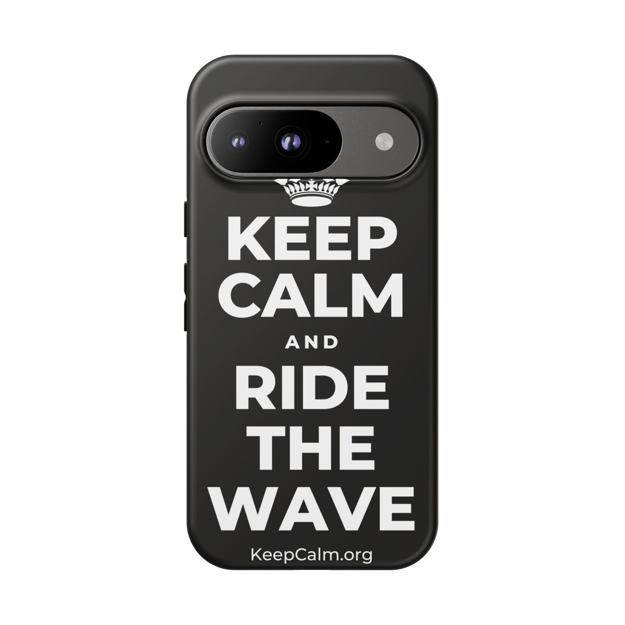KEEP CALM AND RIDE THE WAVE Phone Case