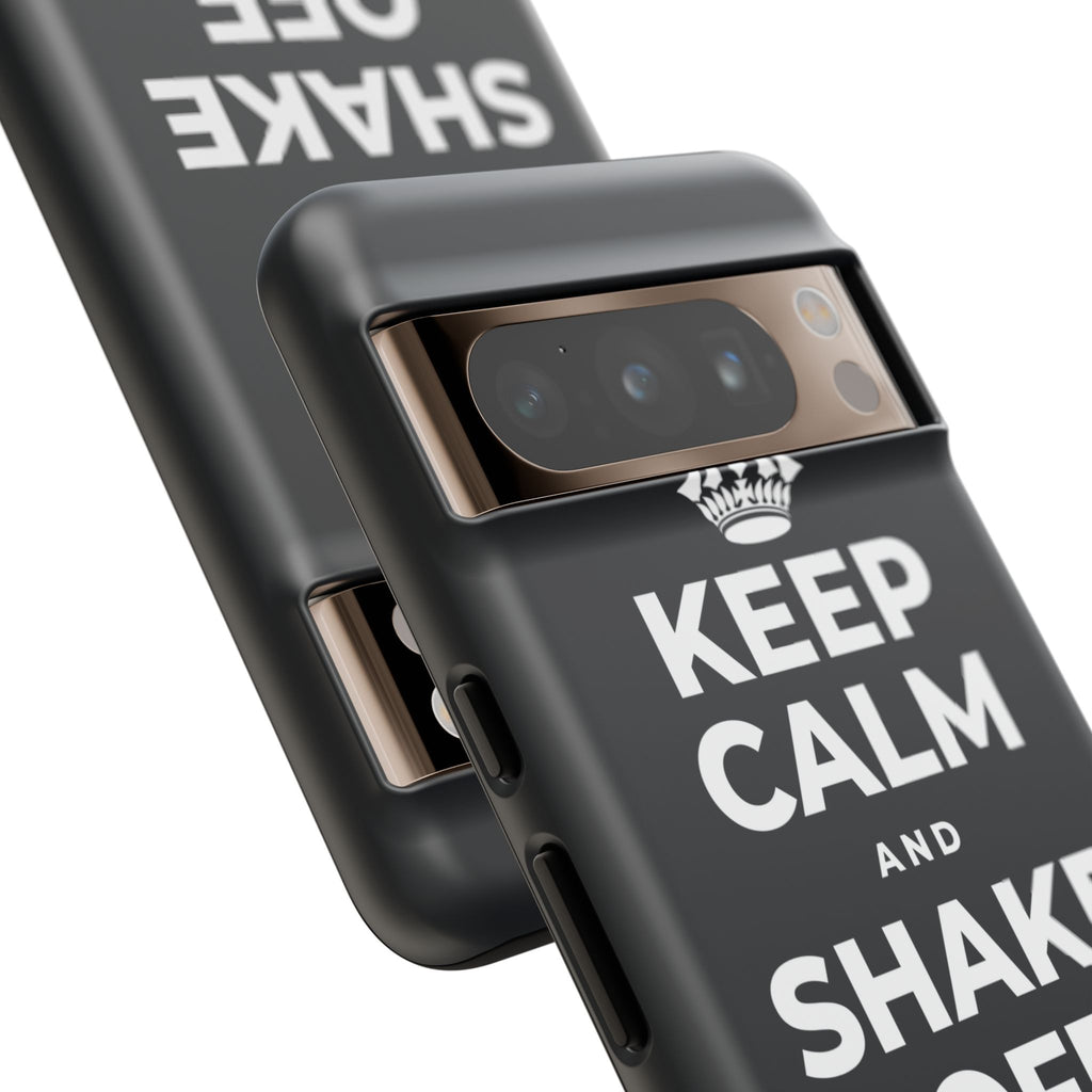KEEP CALM AND SHAKE OFF THE WINTER Phone Case (Dark)