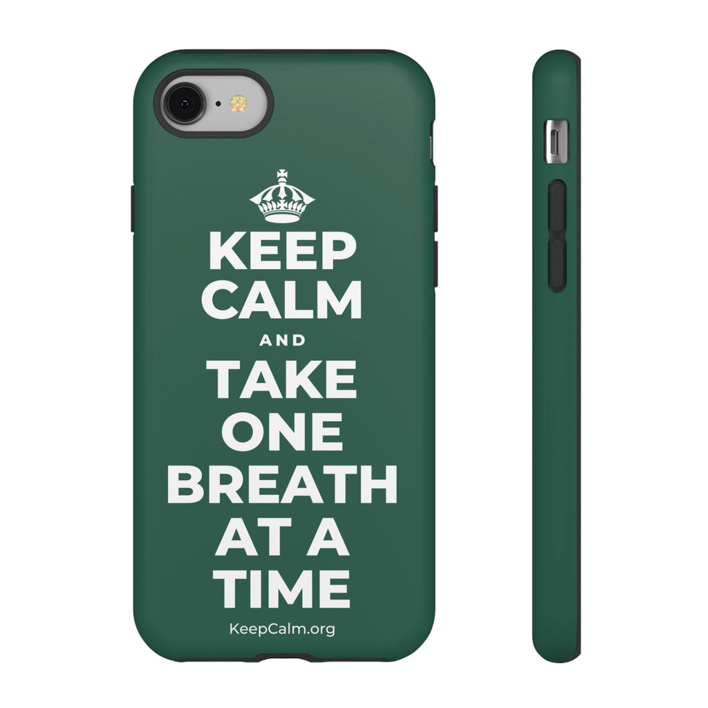 KEEP CALM AND TAKE ONE BREATH AT A TIME Phone Case