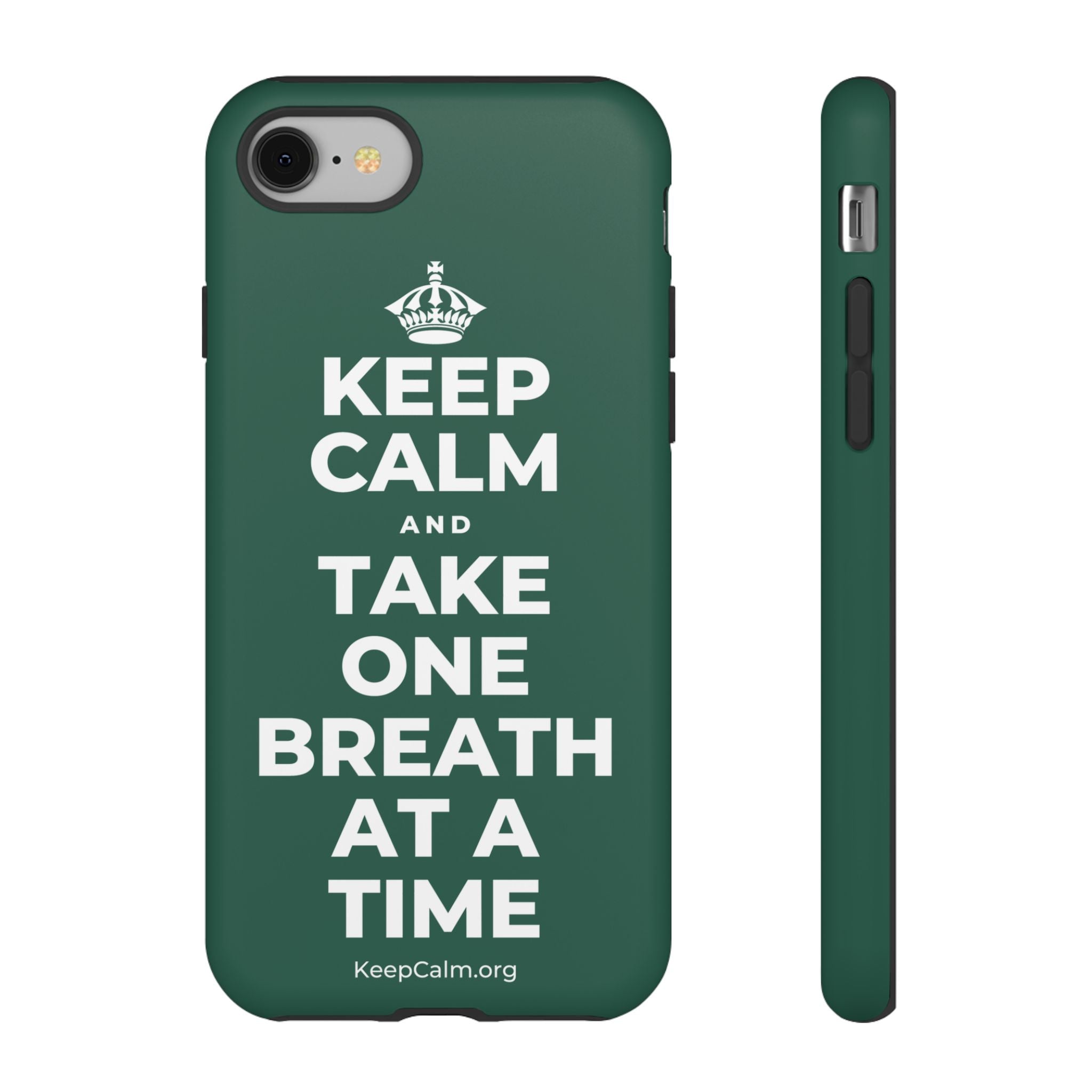 KEEP CALM AND TAKE ONE BREATH AT A TIME Phone Case