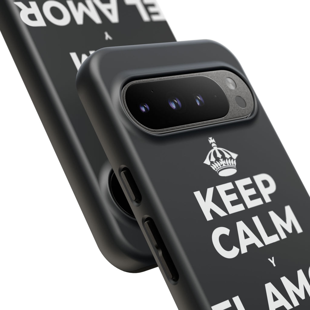 KEEP CALM Y EL AMOR PROPIO CUENTA Phone Case (Dark)