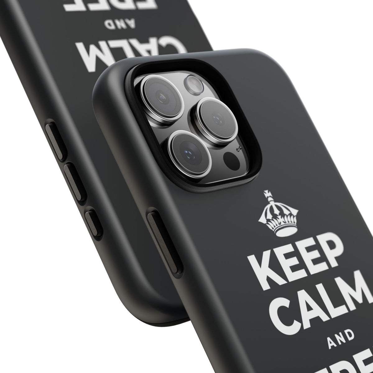 KEEP CALM AND FREE YOURSELF Phone Case (Dark)