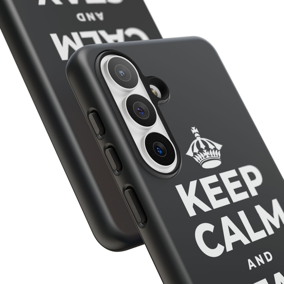 KEEP CALM AND STAY CLOSE Phone Case (Dark)