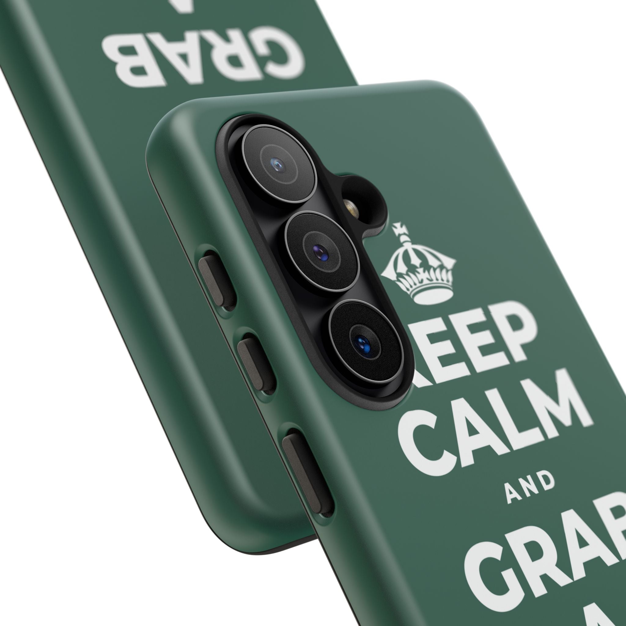 KEEP CALM AND GRAB A WARM DRINK Phone Case