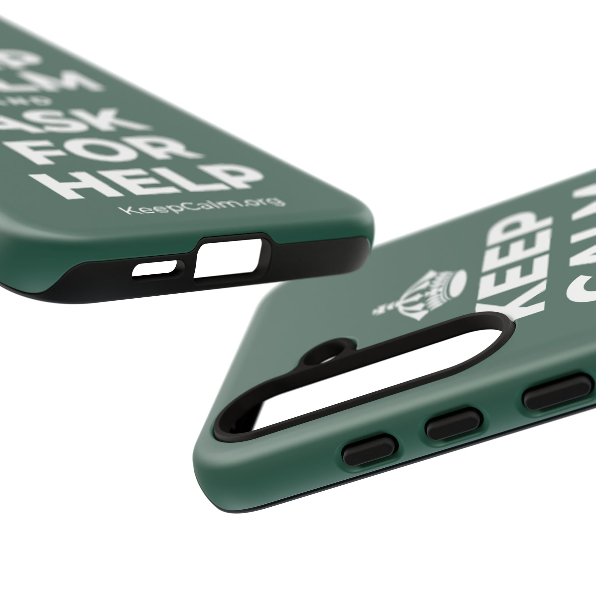 KEEP CALM AND ASK FOR HELP Phone Case
