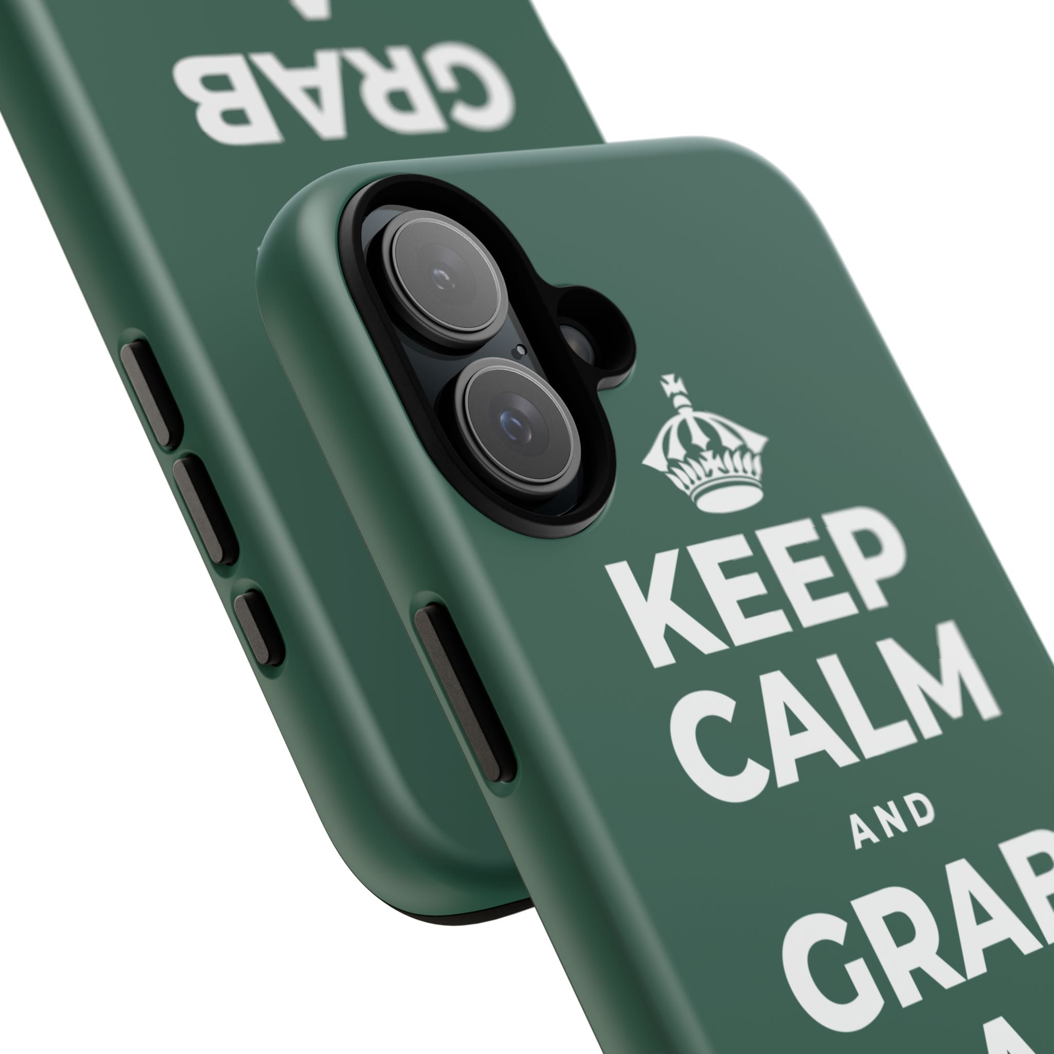 KEEP CALM AND GRAB A WARM DRINK Phone Case