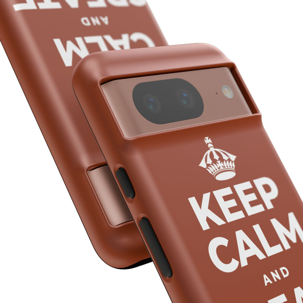 KEEP CALM AND CREATE MORE Phone Case
