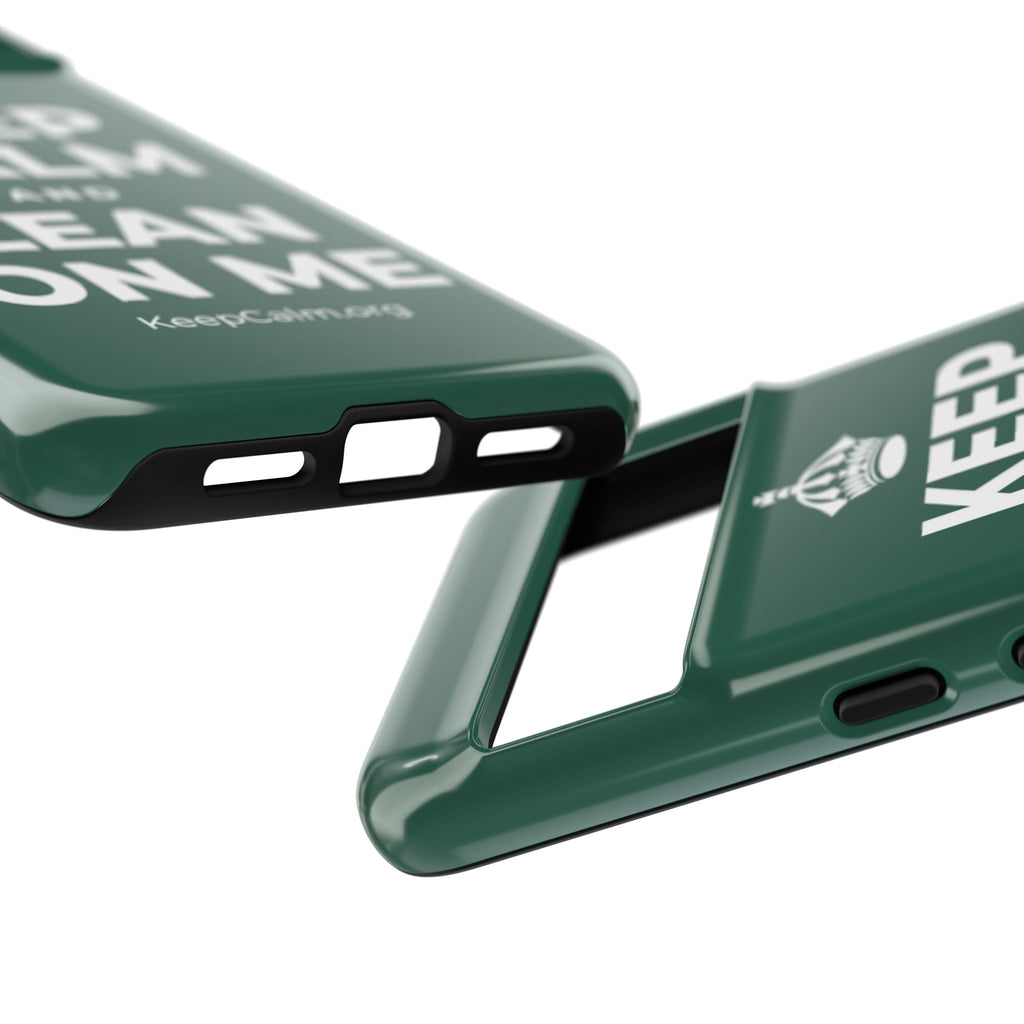 KEEP CALM AND LEAN ON ME Phone Case