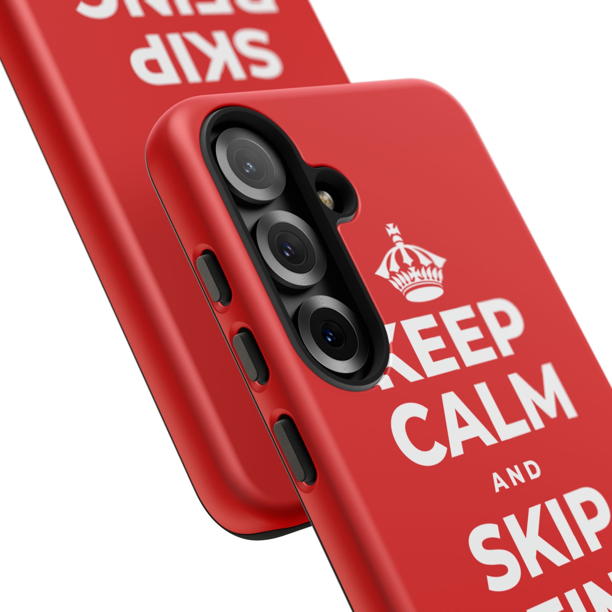 KEEP CALM AND SKIP BEING OKAY TODAY Phone Case