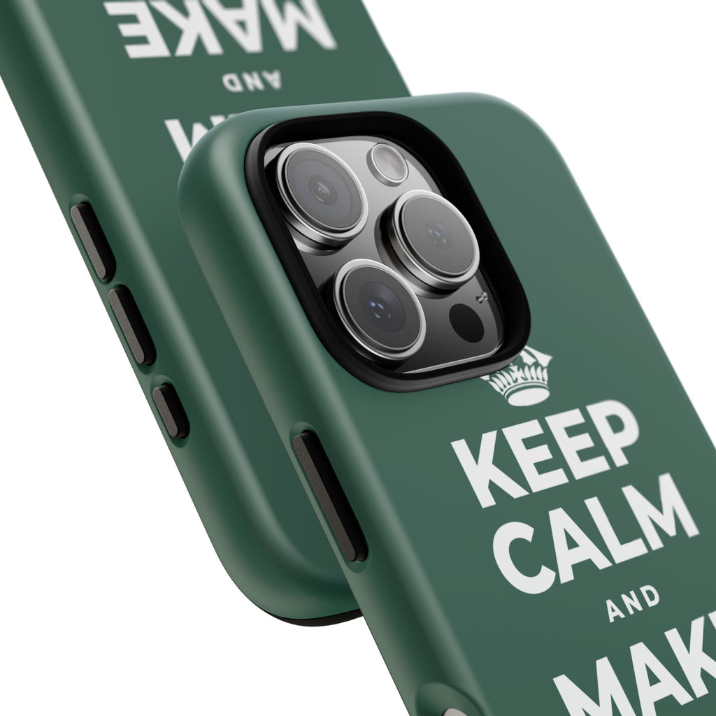 KEEP CALM AND MAKE SUNO MUSIC Phone Case