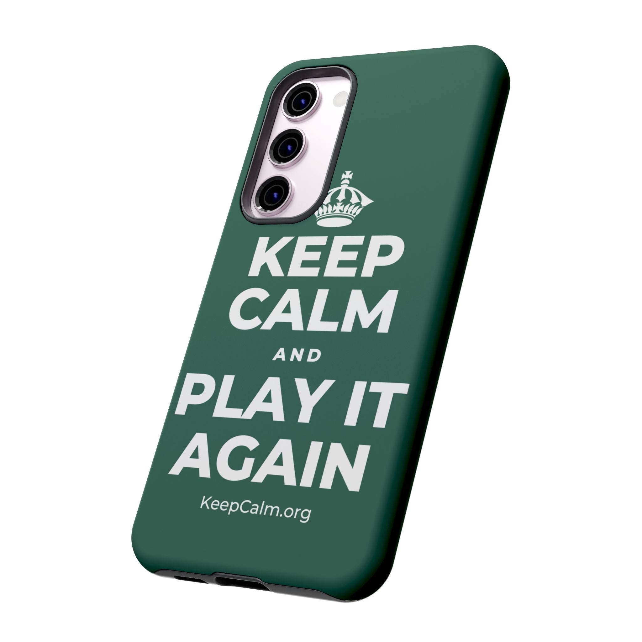 KEEP CALM AND PLAY IT AGAIN Phone Case