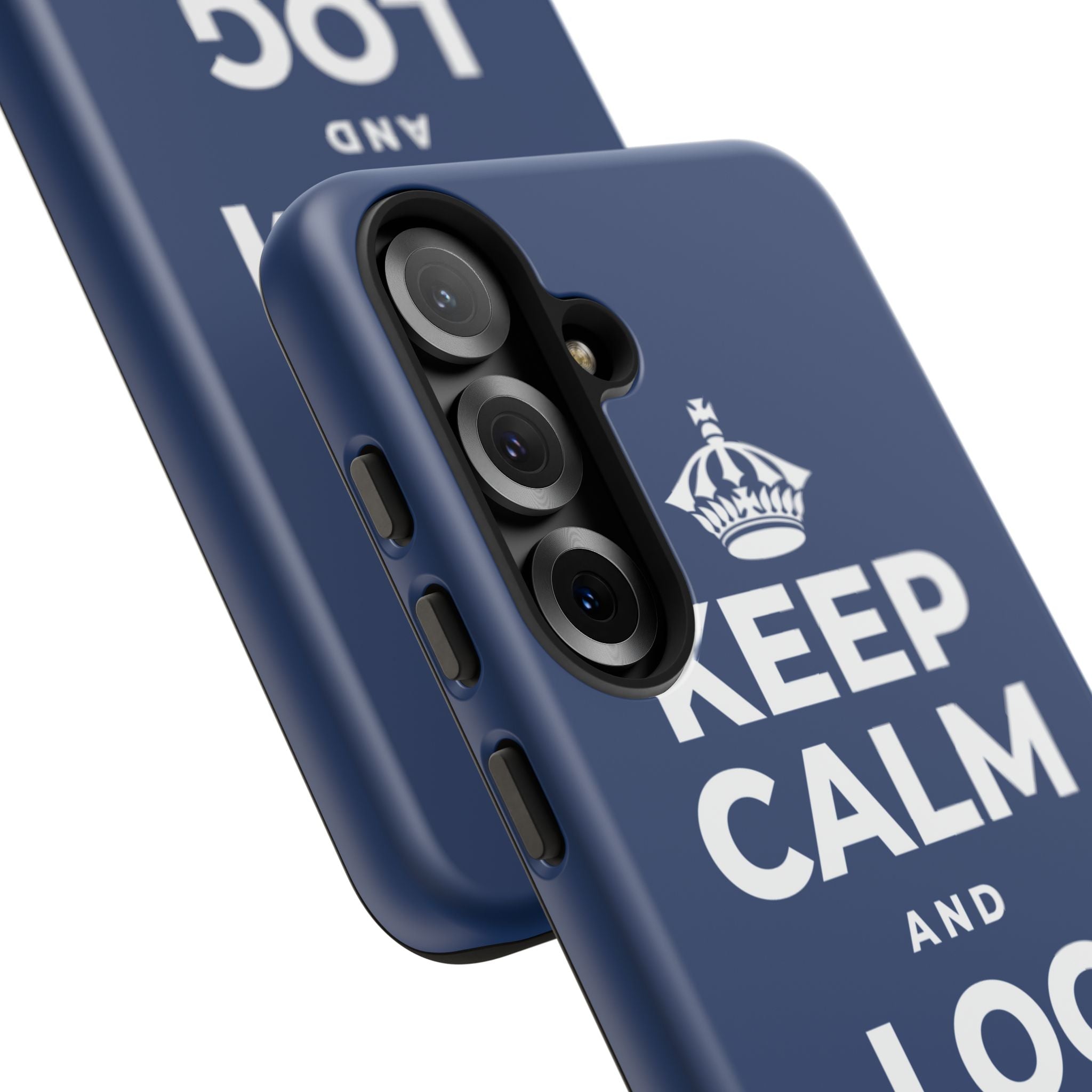 KEEP CALM AND LOG OFF EARLY Phone Case