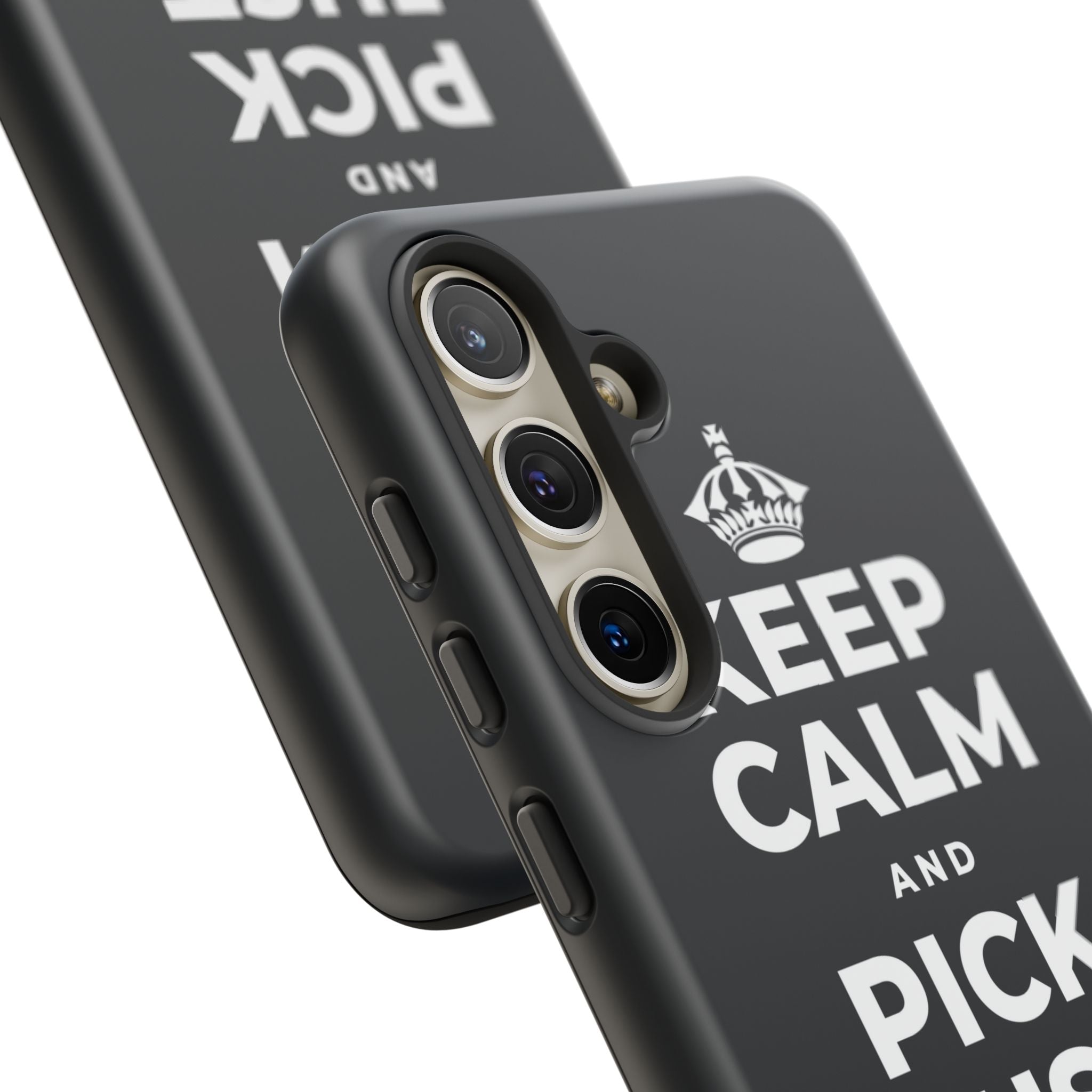KEEP CALM AND PICK JUST ONE THING Phone Case (Dark)