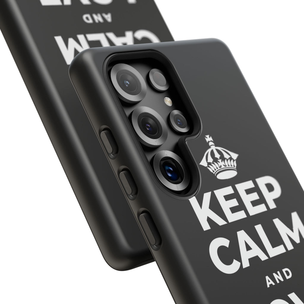 KEEP CALM AND LOVE LIFE Phone Case