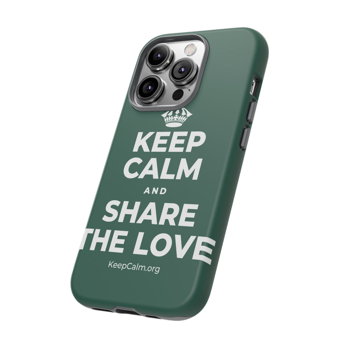 KEEP CALM AND SHARE THE LOVE Phone Case