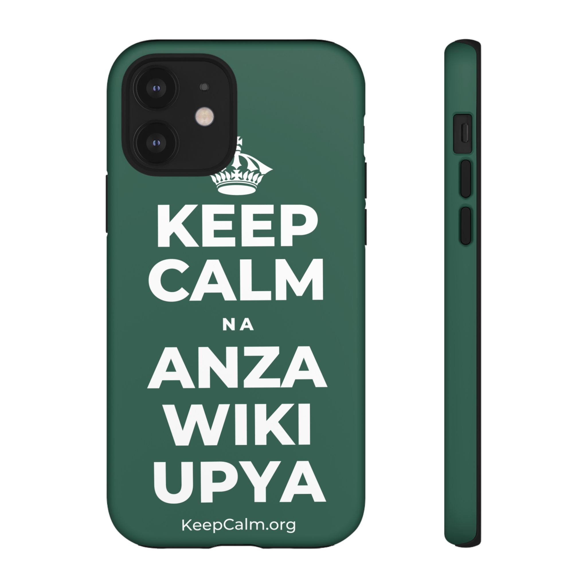KEEP CALM NA ANZA WIKI UPYA Phone Case