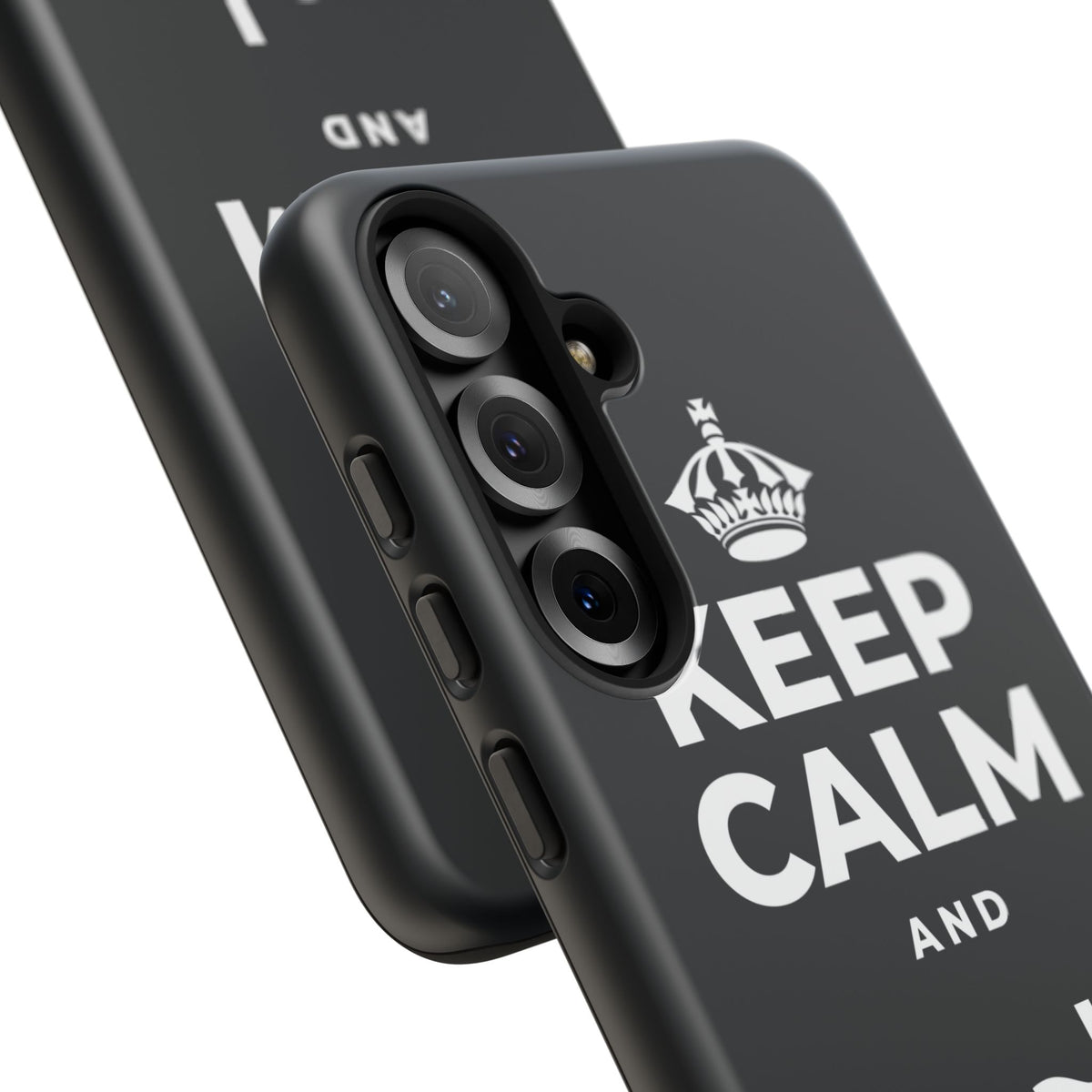 KEEP CALM AND احمِ سلامك Phone Case (Dark)