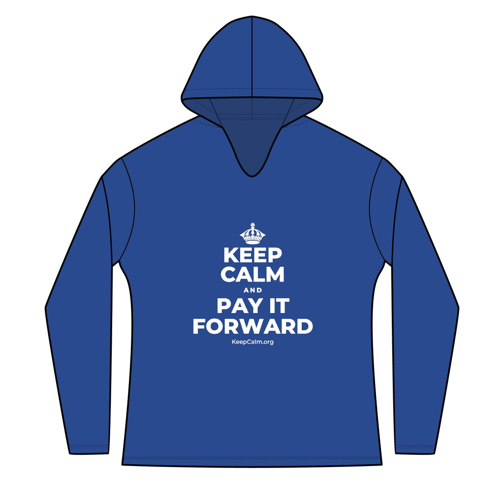 KEEP CALM AND PAY IT FORWARD Women's Long Sleeve Hoodie
