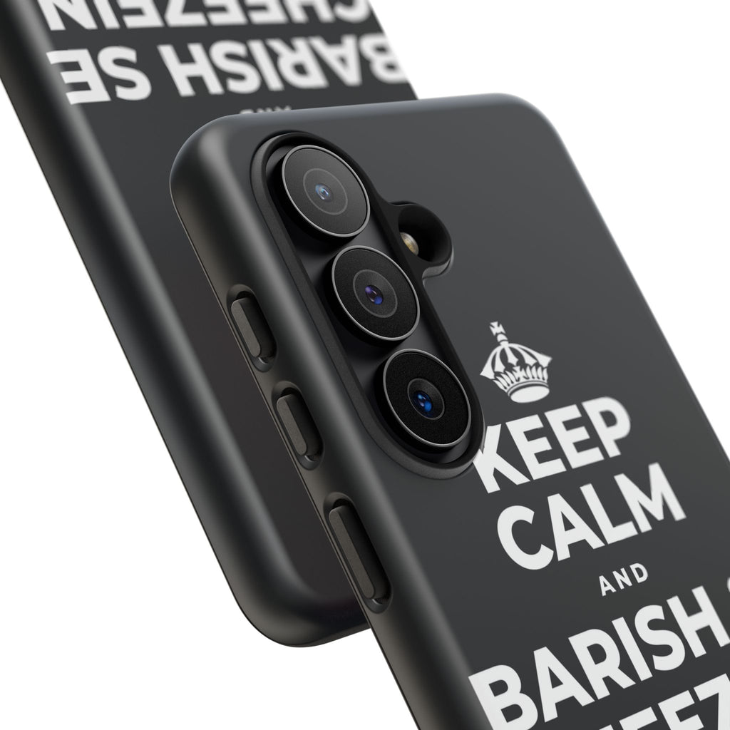 KEEP CALM AND BARISH SE CHEEZEIN BADHTI HAIN Phone Case (Dark)
