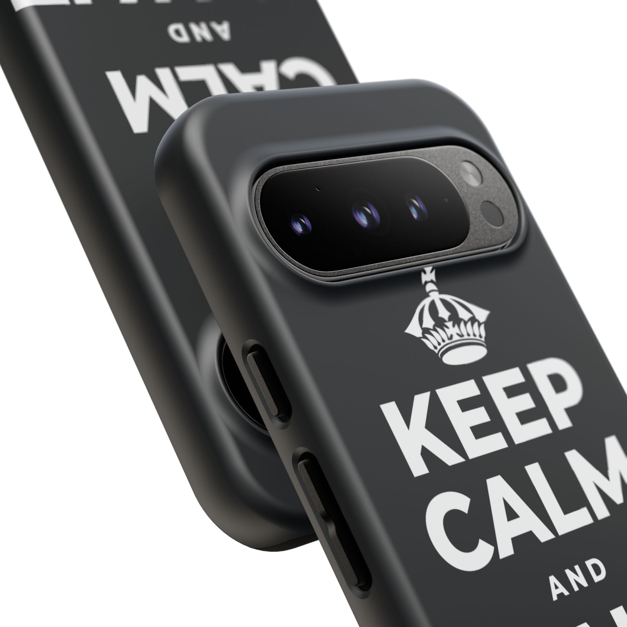 KEEP CALM AND SOAK IT IN Phone Case (Dark)