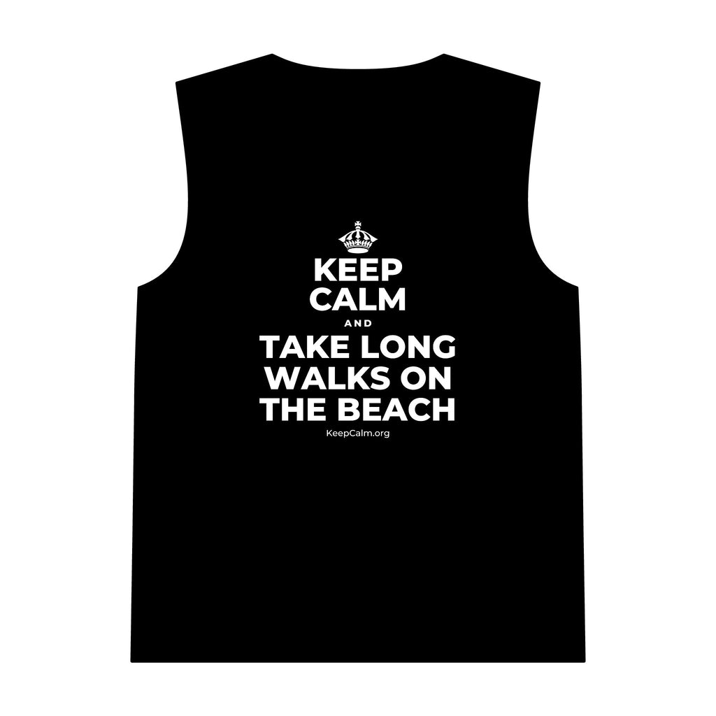 KEEP CALM AND TAKE LONG WALKS ON THE BEACH Tank Top