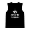 KEEP CALM AND TAKE LONG WALKS ON THE BEACH Tank Top