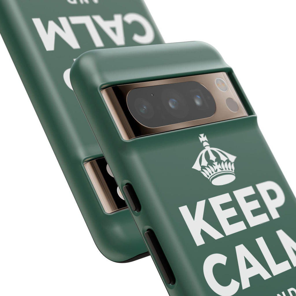 KEEP CALM AND BEE HAPPY Phone Case